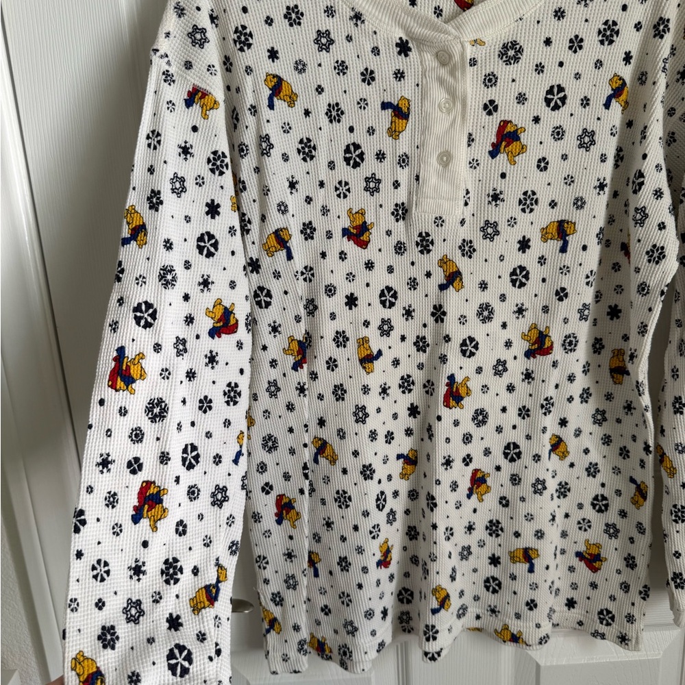 Vintage Disney Winnie the Pooh Pj thermal set - Picture 5 of 11
